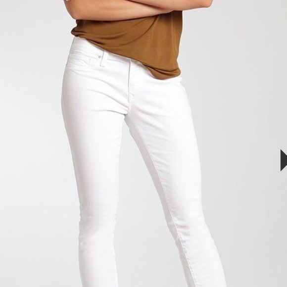 Mavi Denim - Mavi Alexa Ankle White Skinny Jeans 30
